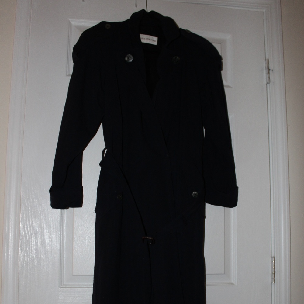 Jones New York Navy Blue Coat